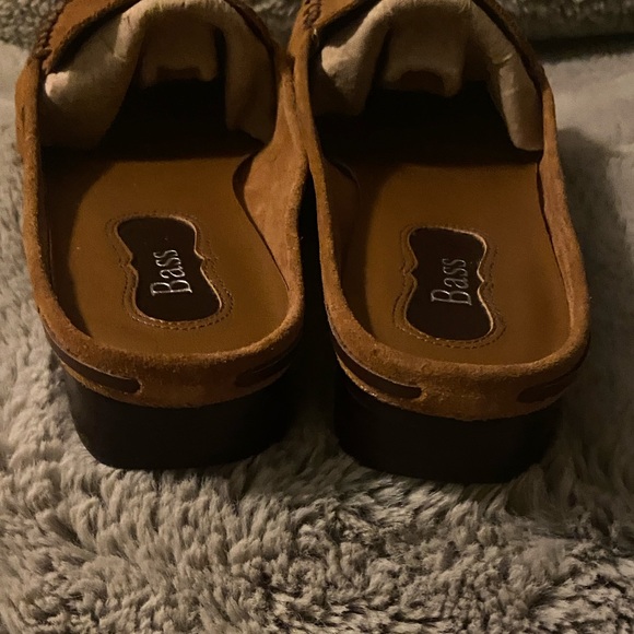 Vintage Bass Women's Brown Suede mules - Picture 3 of 7